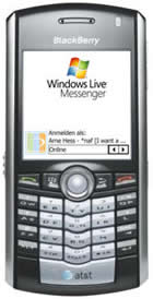 blackberry windows live