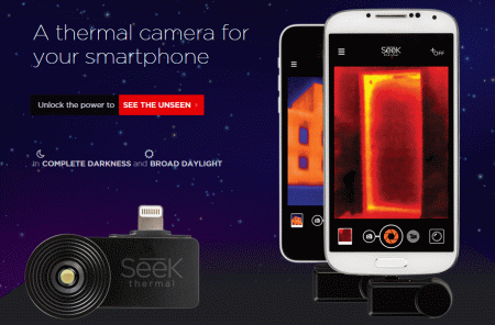 Seek Thermal fotocamera termica